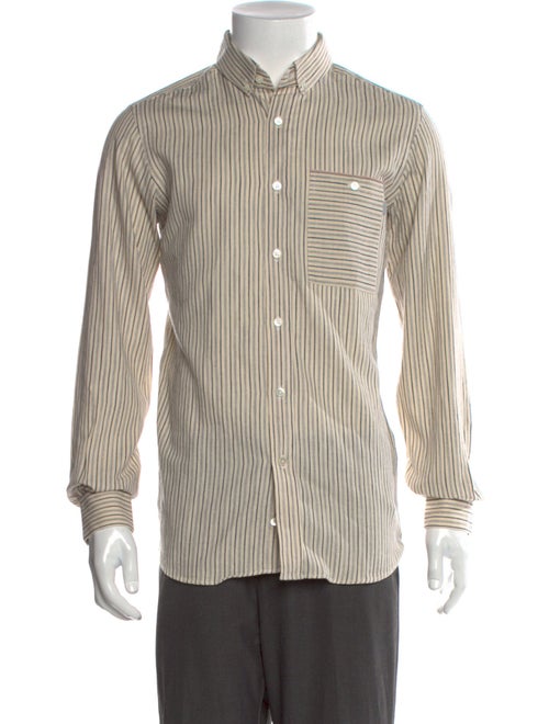 Patrik Ervell Striped Long Sleeve Shirt