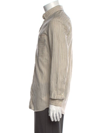 Patrik Ervell Striped Long Sleeve Shirt