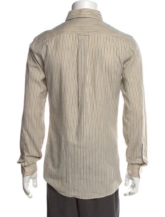 Patrik Ervell Striped Long Sleeve Shirt