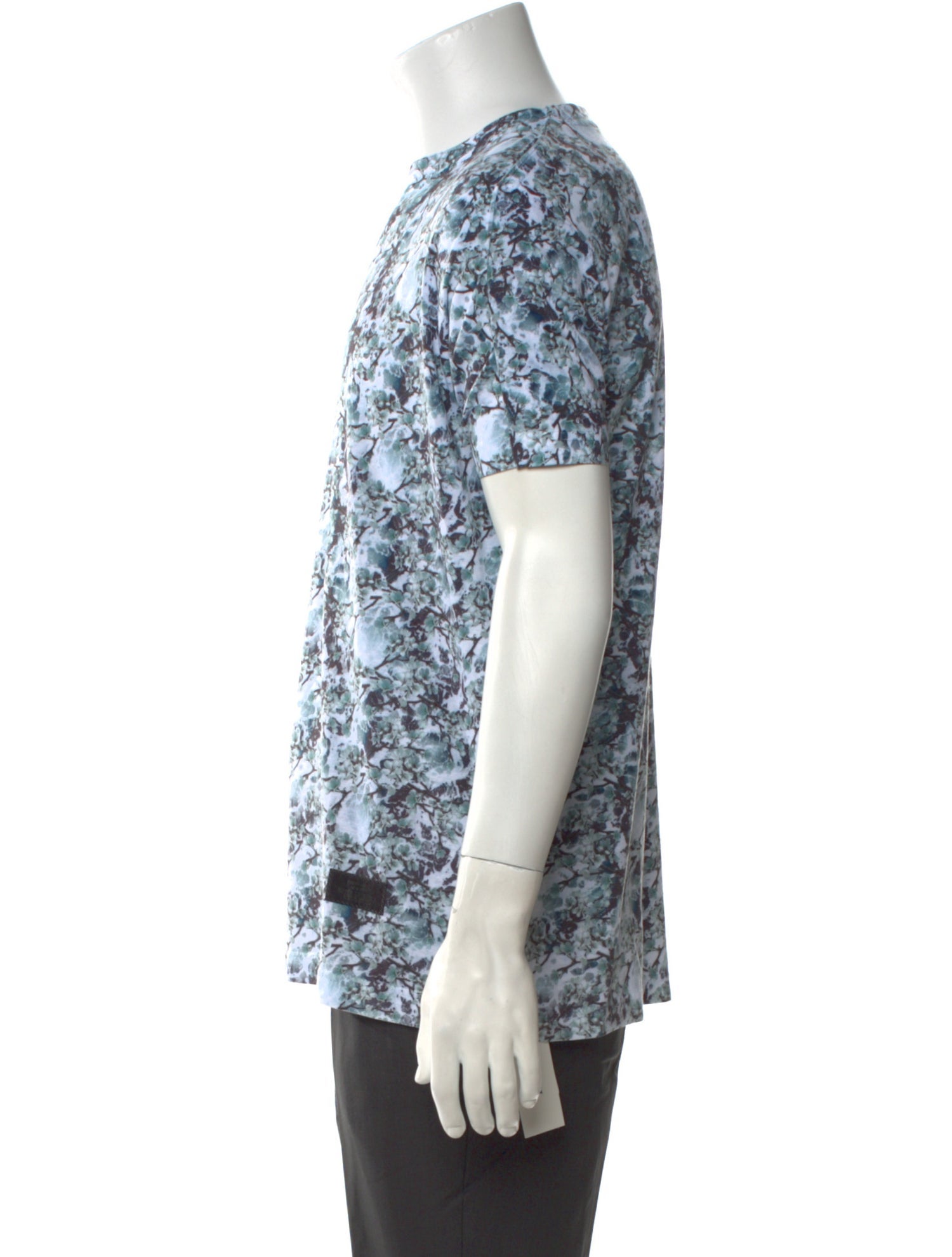 Patrik Ervell Animal Print Crew Neck T-Shirt