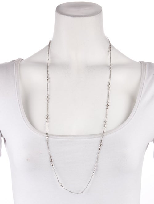 Piranesi 18K 3.80ctw Diamond Station Chain Necklace