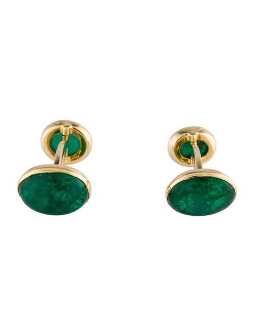 Piranesi 18K Emerald Cufflinks