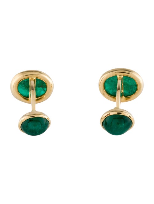 Piranesi 18K Emerald Cufflinks