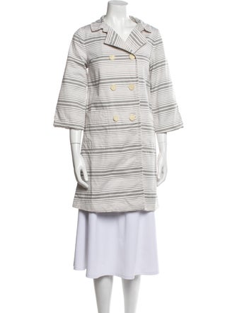 Proenza Schouler Plaid Print Peacoat