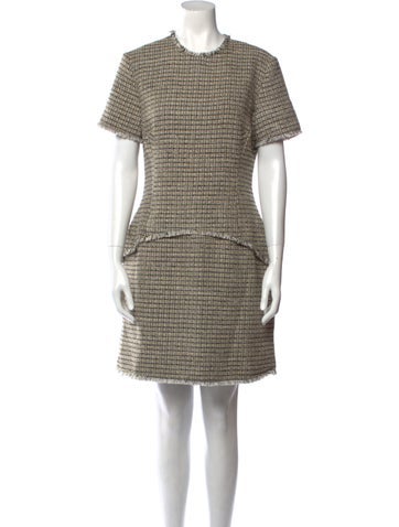 Proenza Schouler Dresses Crew Neck Mini Dress US 8 | M