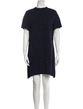 Proenza Schouler Mock Neck Mini Dress