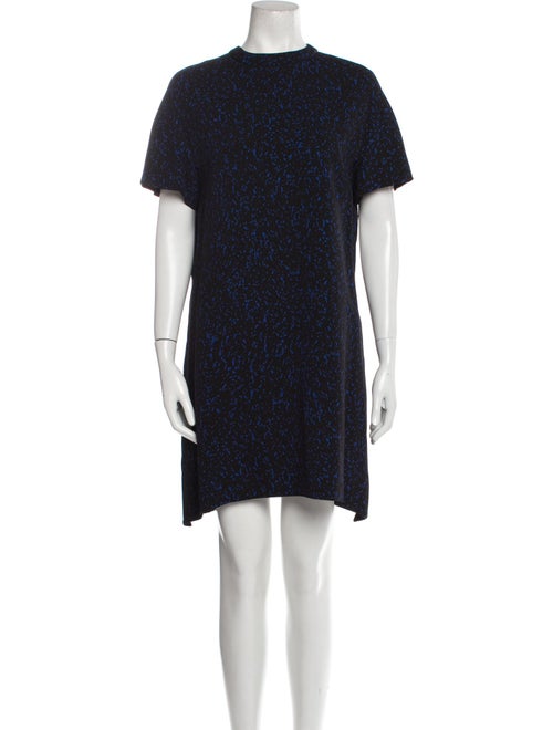 Proenza Schouler Mock Neck Mini Dress