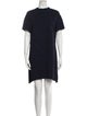Proenza Schouler Mock Neck Mini Dress