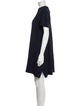 Proenza Schouler Mock Neck Mini Dress