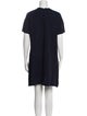 Proenza Schouler Mock Neck Mini Dress