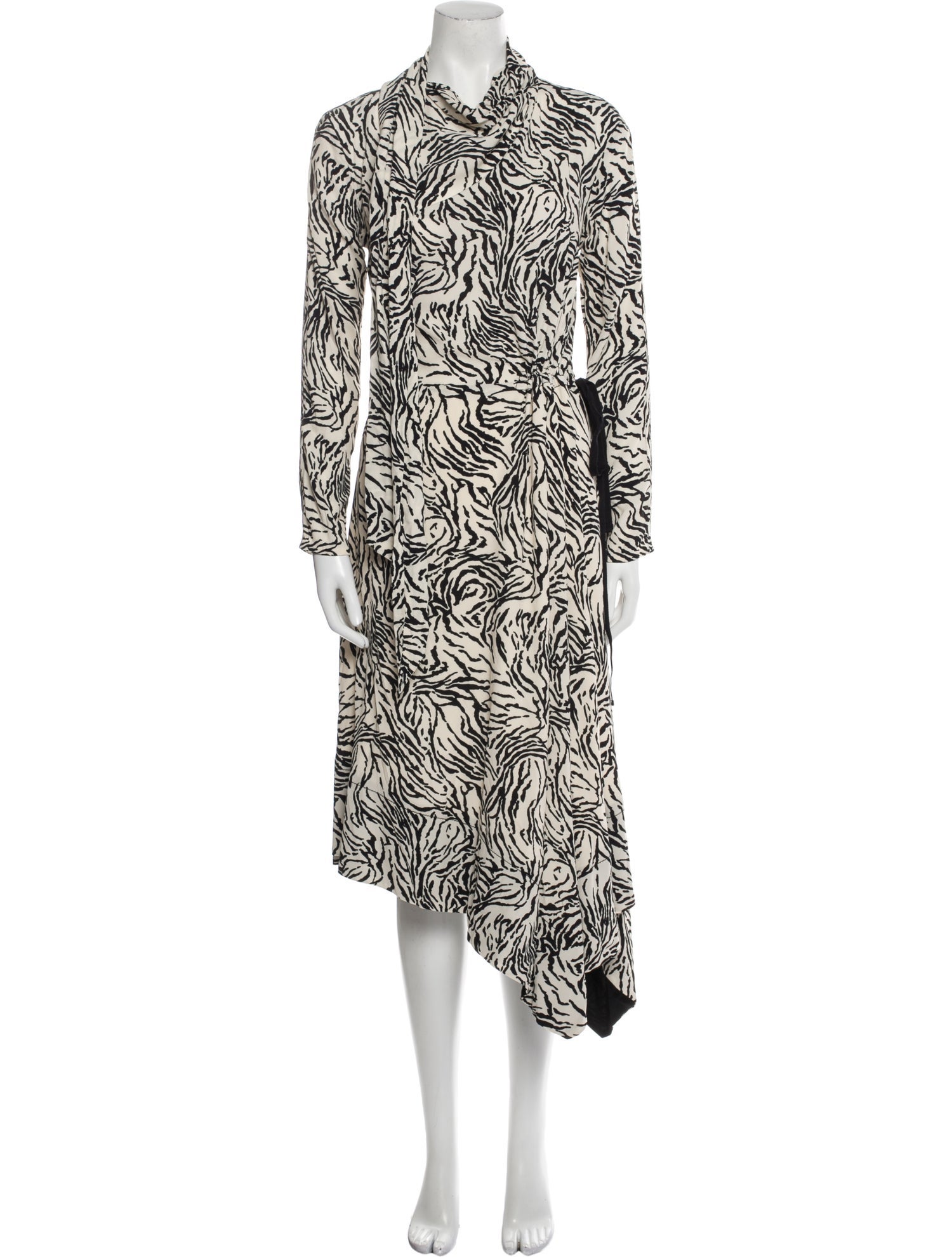 Proenza Schouler Printed Long Dress