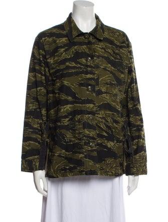 Proenza Schouler Camouflage Print Jacket