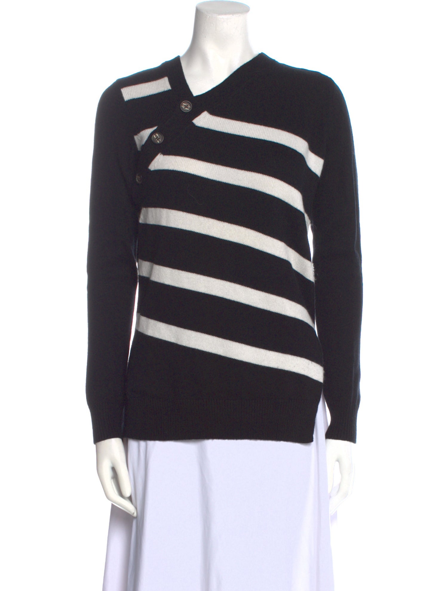 Proenza Schouler Cashmere Striped Sweater