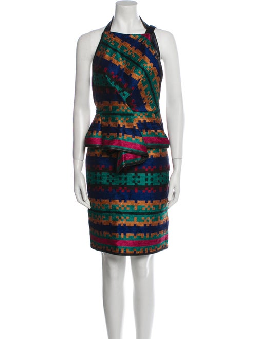 Proenza Schouler Printed Midi Length Dress