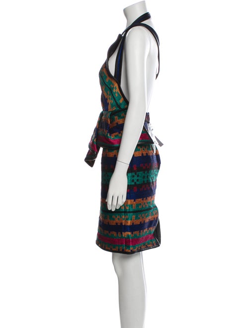 Proenza Schouler Printed Midi Length Dress