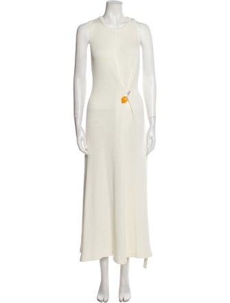 Proenza Schouler Crew Neck Long Dress