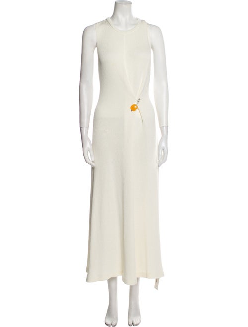 Proenza Schouler Crew Neck Long Dress