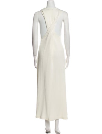 Proenza Schouler Crew Neck Long Dress