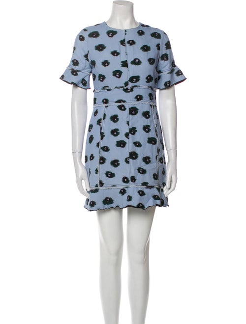 Proenza Schouler Printed Mini Dress