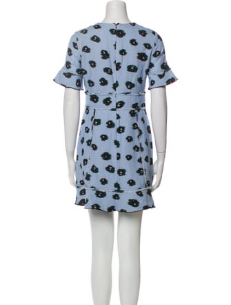 Proenza Schouler Printed Mini Dress
