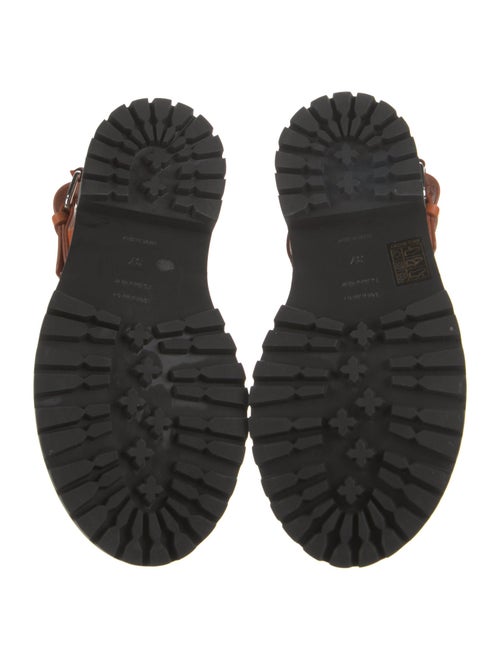 Proenza Schouler Leather Slingback Sandals