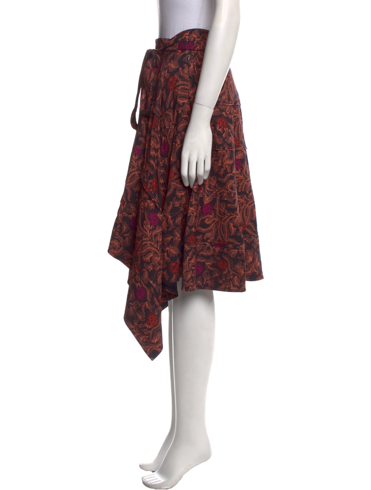 Proenza Schouler Printed Knee-Length Skirt w/ Tags