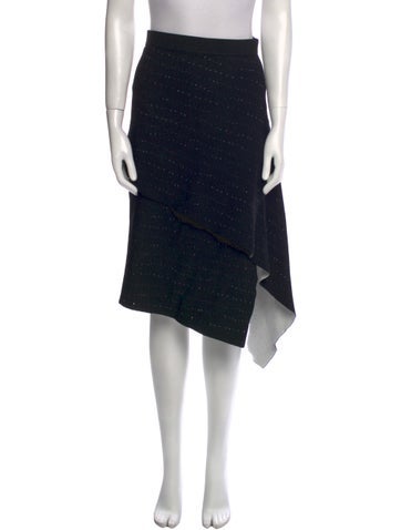 Proenza Schouler Skirts Polka Dot Print Midi Length Skirt XS