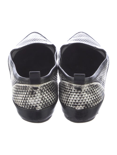 Proenza Schouler Leather Printed Loafers