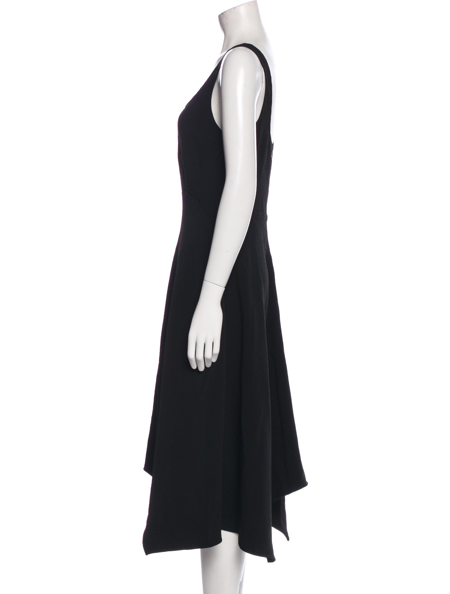 Proenza Schouler Scoop Neck Midi Length Dress