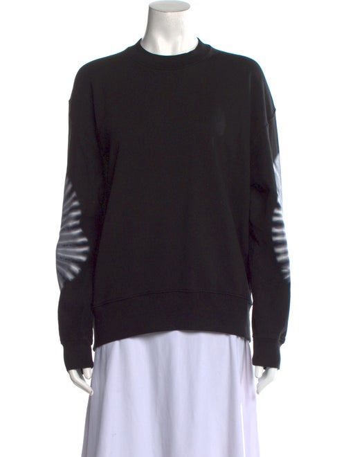 Proenza Schouler Tie-Dye Print Crew Neck Sweatshirt