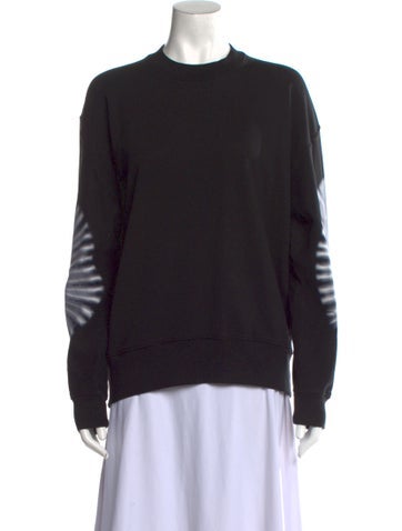 Proenza Schouler Tops Tie-Dye Print Crew Neck Sweatshirt XS