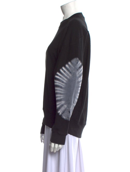 Proenza Schouler Tie-Dye Print Crew Neck Sweatshirt