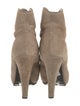 Proenza Schouler Suede Lace-Up Boots