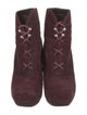 Proenza Schouler Suede Lace-Up Boots