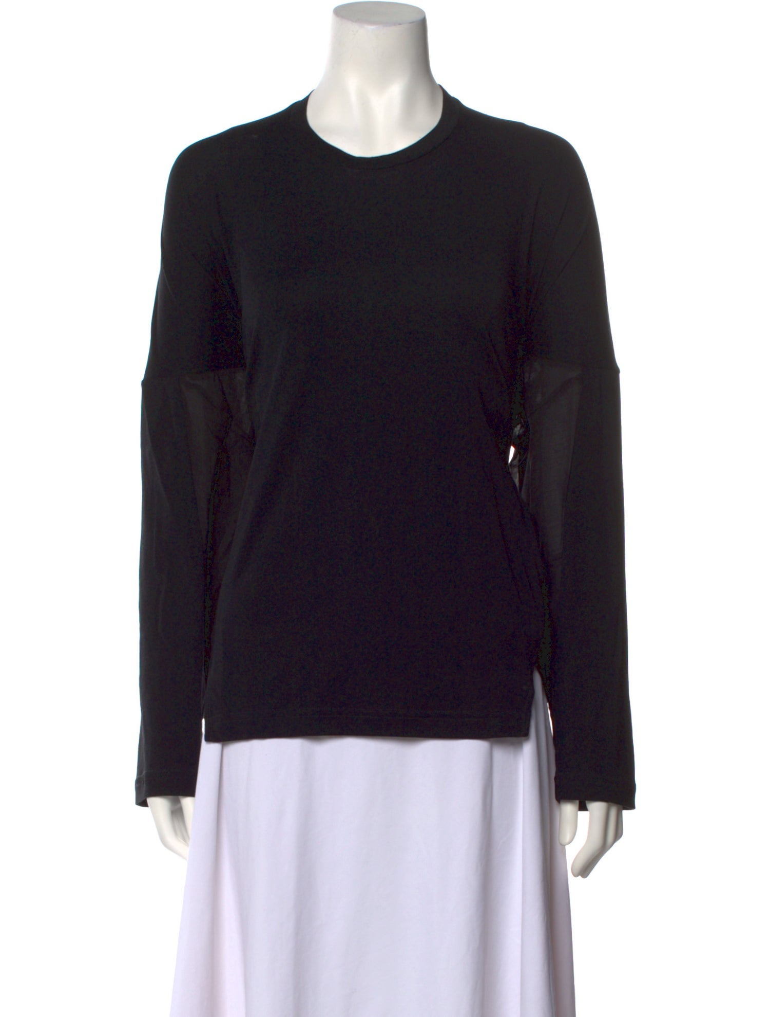 Proenza Schouler Crew Neck Long Sleeve Sweatshirt