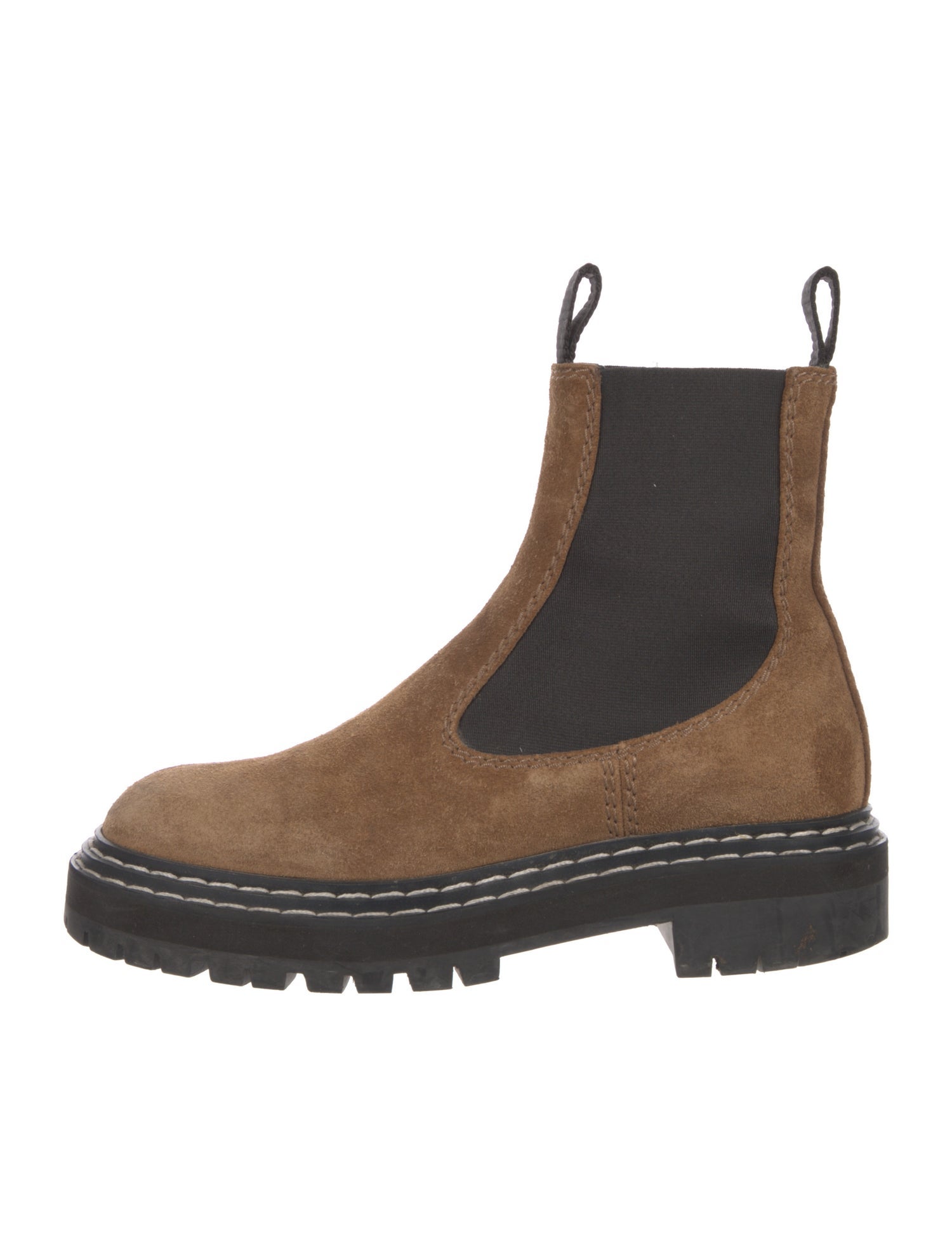 Proenza Schouler Suede Chelsea Boots