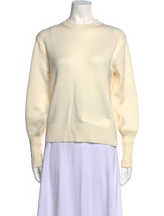 Proenza Schouler Merino Wool Crew Neck Sweater