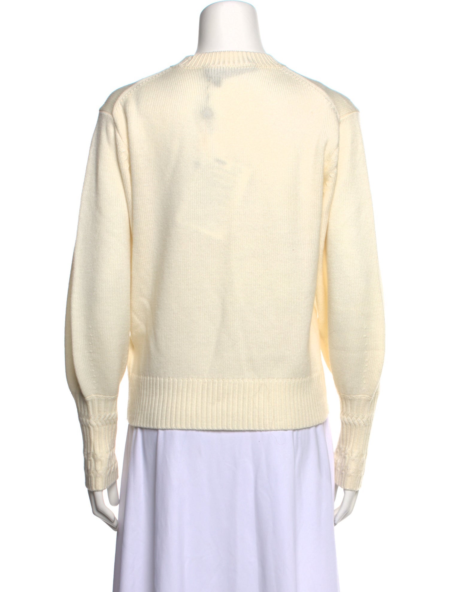 Proenza Schouler Merino Wool Crew Neck Sweater