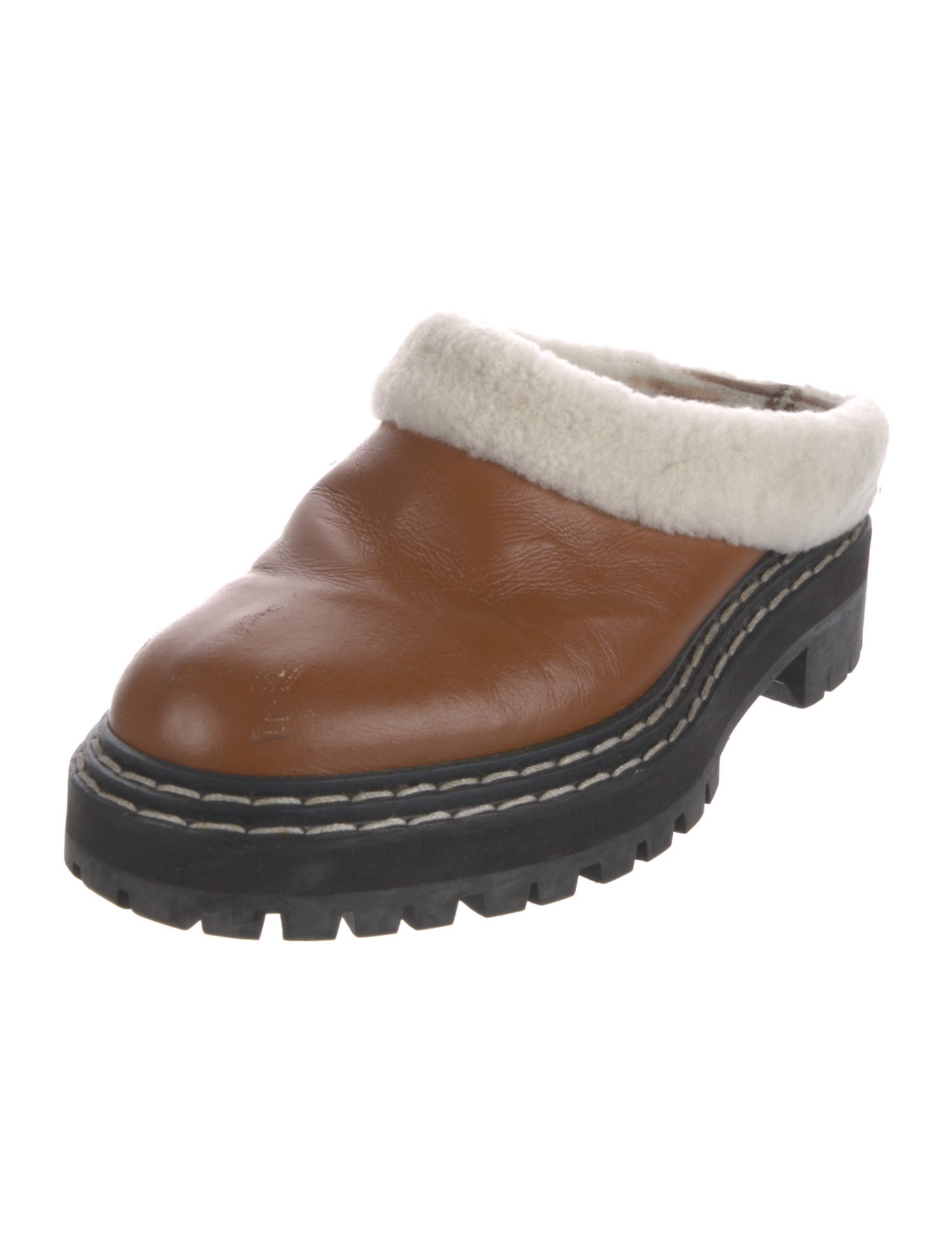 Proenza Schouler Leather Mules