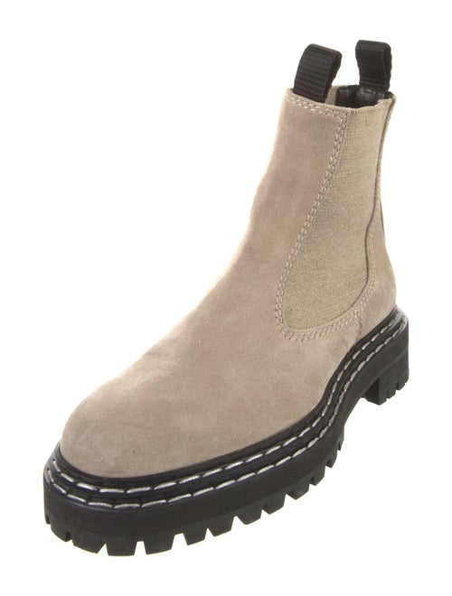 Proenza Schouler Suede Chelsea Boots
