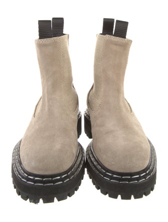 Proenza Schouler Suede Chelsea Boots