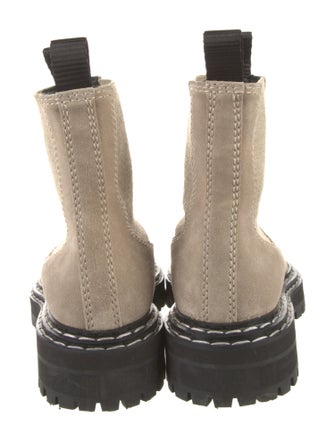 Proenza Schouler Suede Chelsea Boots