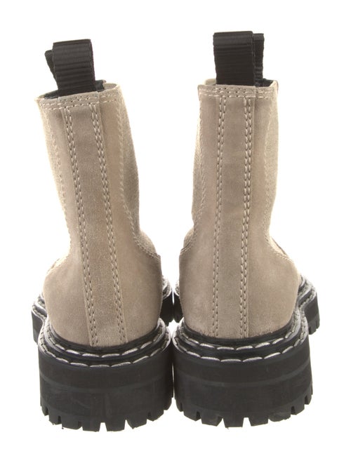 Proenza Schouler Suede Chelsea Boots