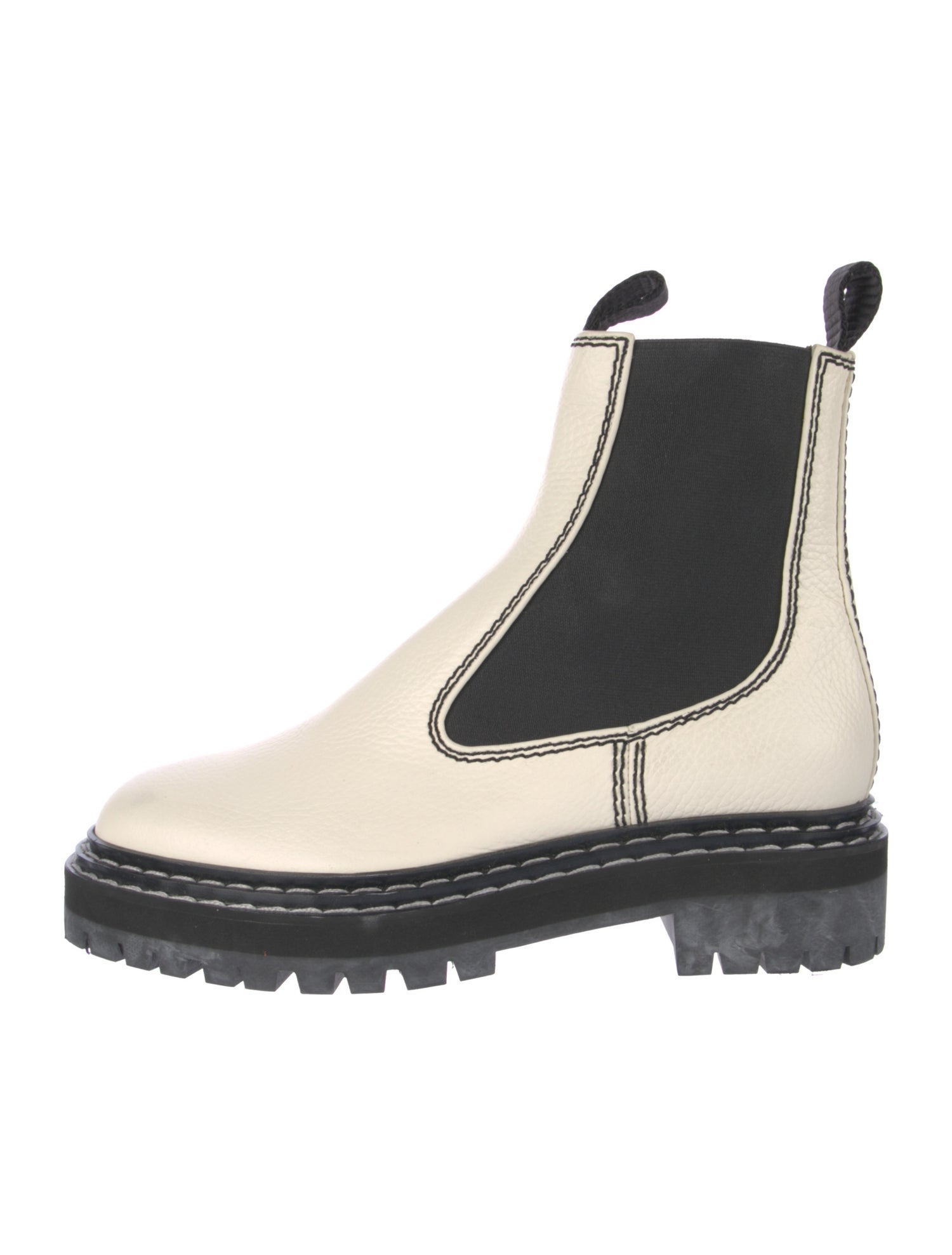 Proenza Schouler Leather Chelsea Boots