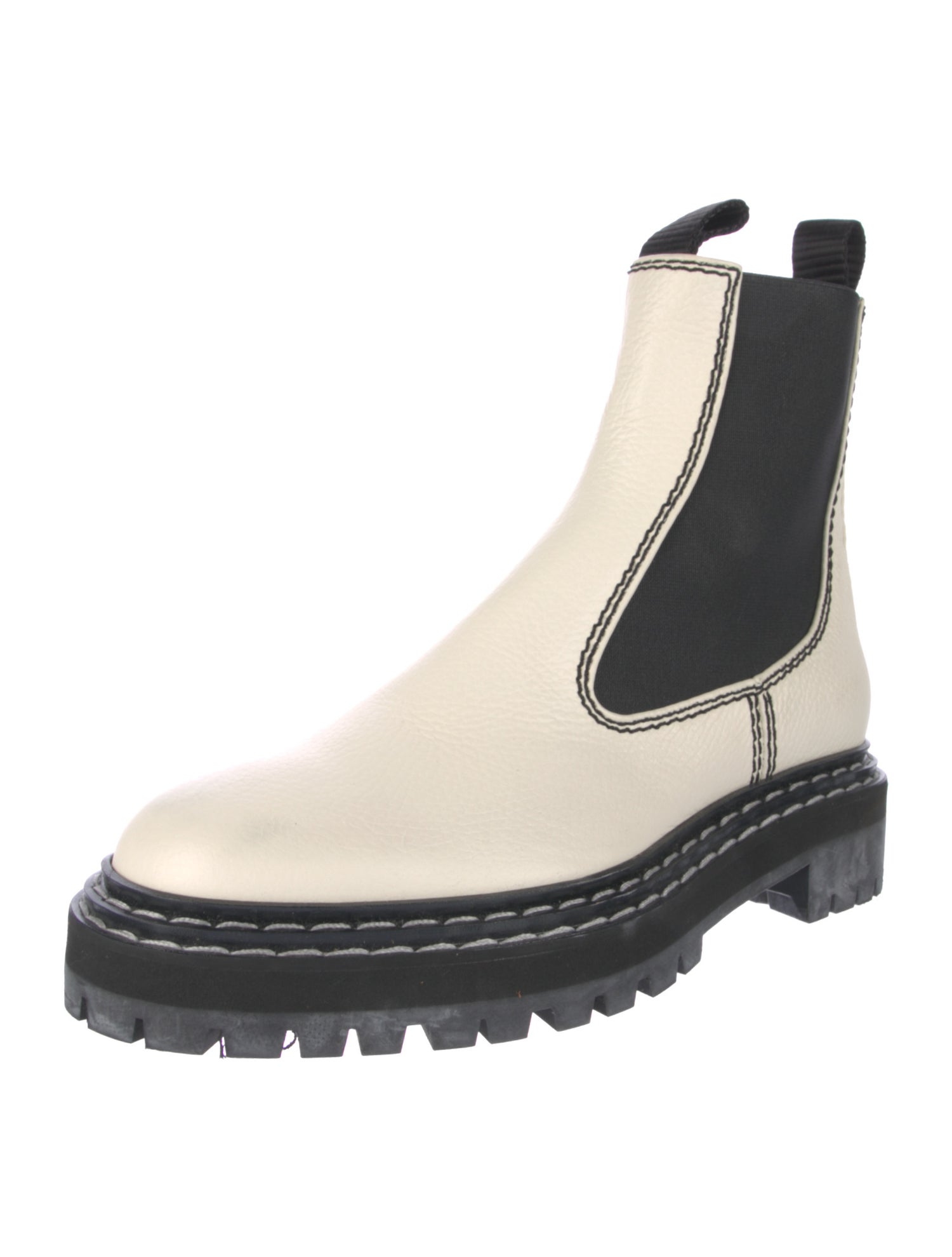 Proenza Schouler Leather Chelsea Boots