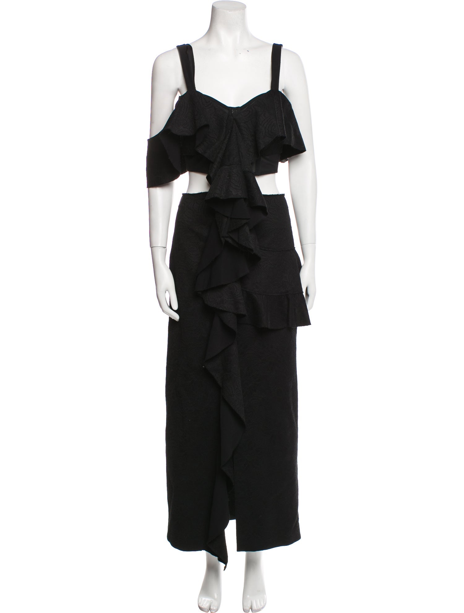 Proenza Schouler Square Neckline Long Dress