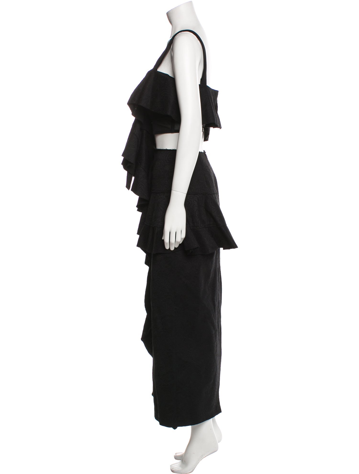 Proenza Schouler Square Neckline Long Dress