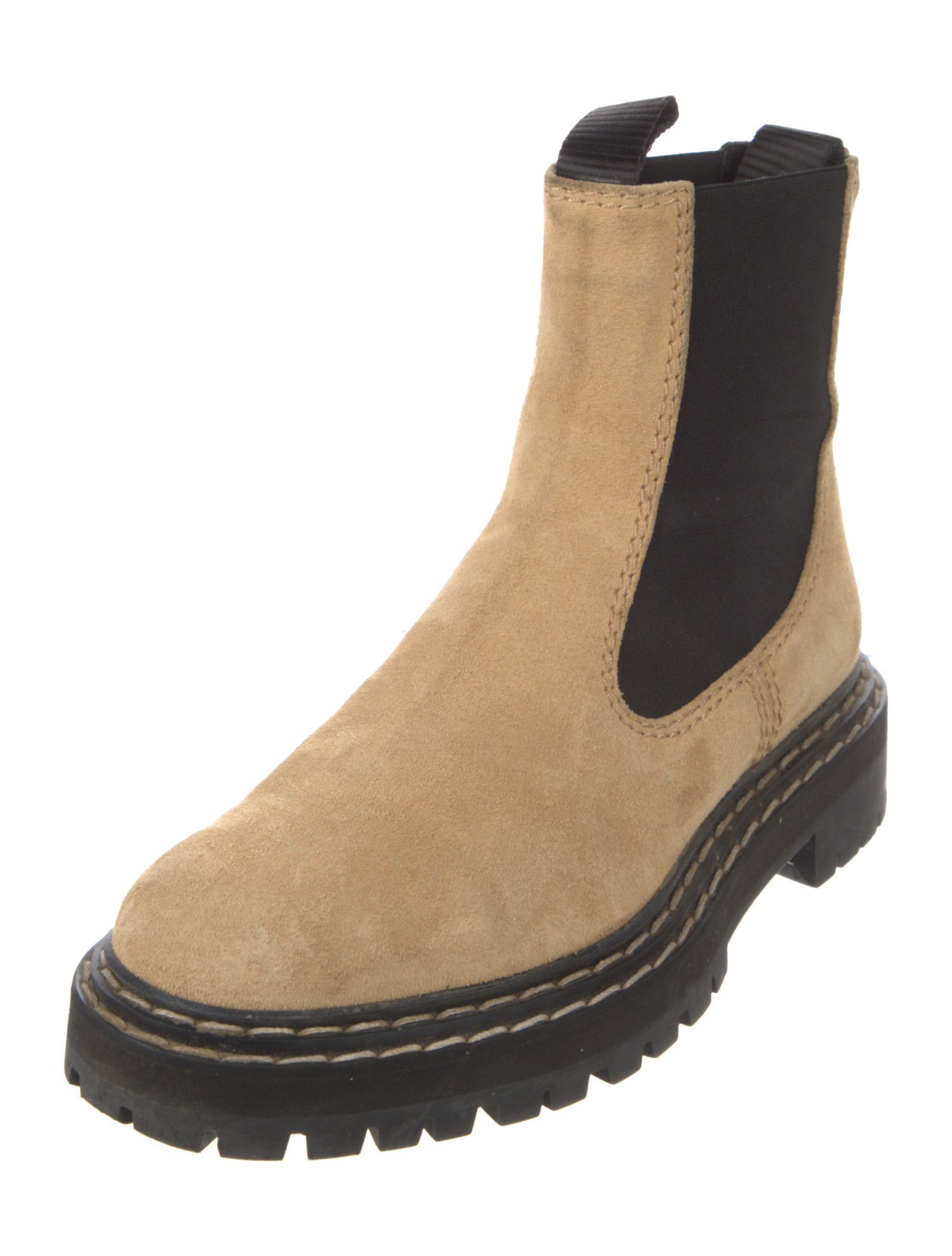 Proenza Schouler Suede Chelsea Boots