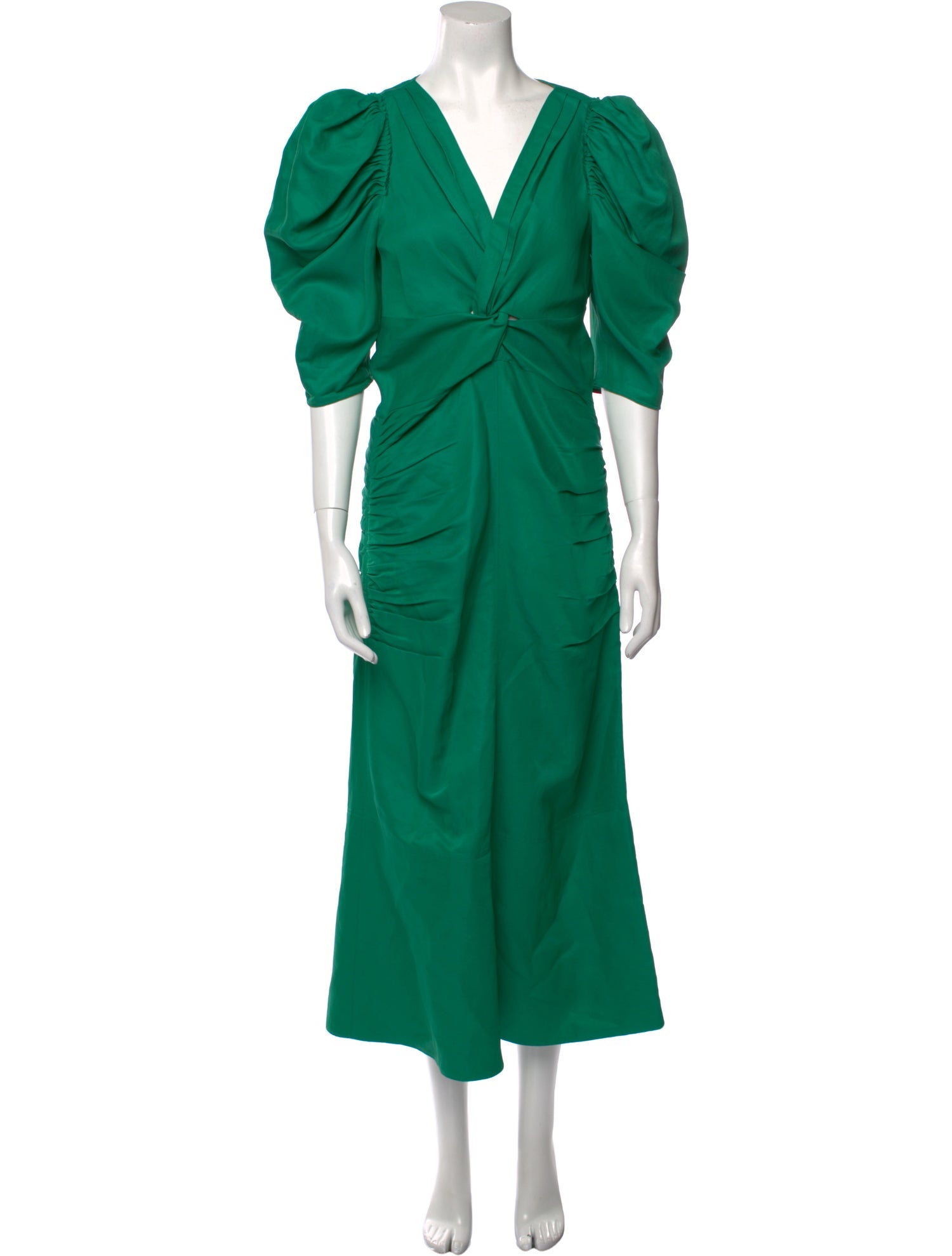 Proenza Schouler V-Neck Long Dress