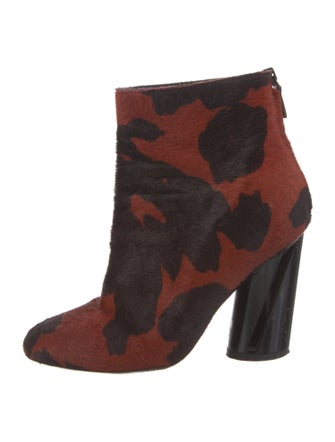 Proenza Schouler Ponyhair Printed Boots